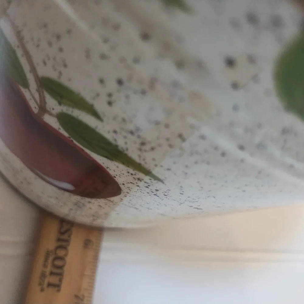 Vintage‎ Young's Apple Ceramic Canister Jar  Heartfelt Kitchen Cottage Farmhouse